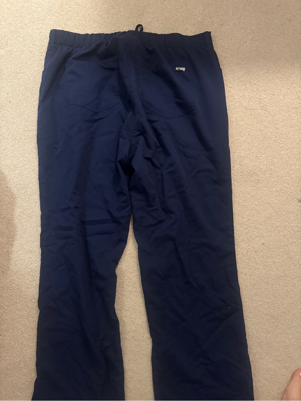 2 PAIRS GREY’S ANATOMY NAVY BLUE SCRUB PANTS